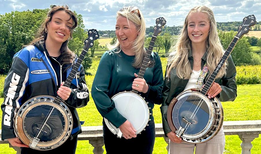 Cara Walsh, Theresa O'Grady and Mary McGonigle