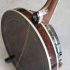 Rioga Deluxe tenor banjo with burl walnut resonator